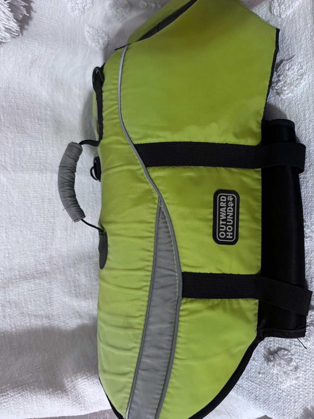OUTWARD HOUND The Pet-Savor Lifejacket Size L Dog Puppy Safety Pre Owned.